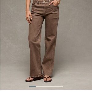 AE Stretch High-Waisted Stovepipe Jean